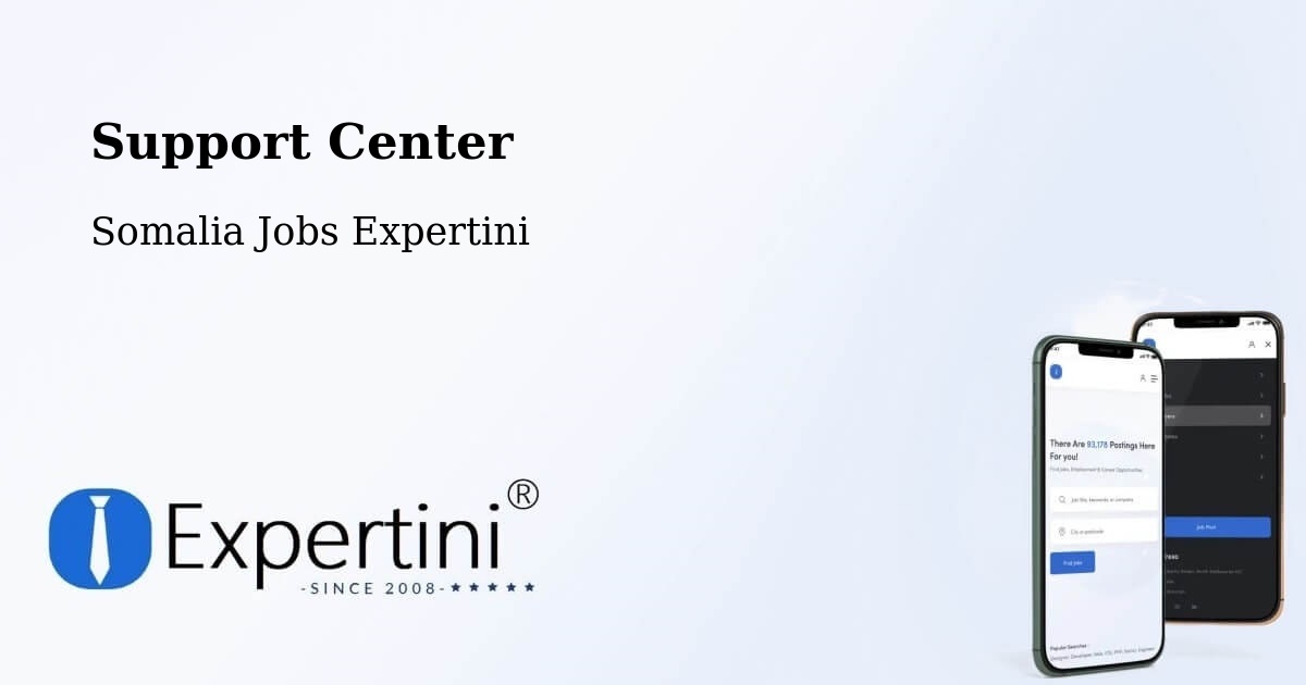 Support Services – Ceek - Somalia Jobs Expertini